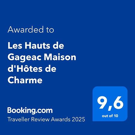 Les Hauts De Gageac Maison D'Hotes De Charme La Roque-Gageac Eksteriør billede